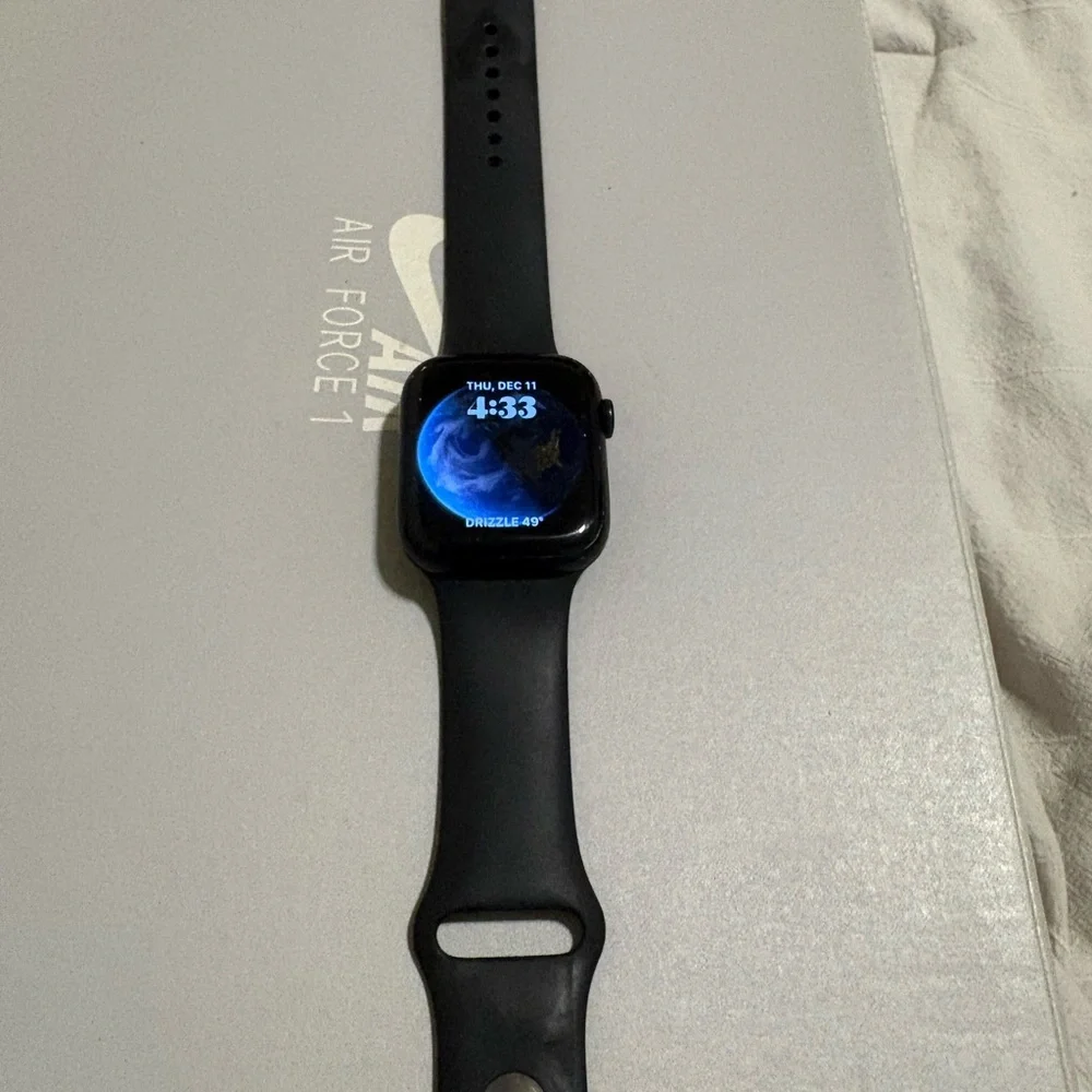 Apple Smartwatch with Black Band